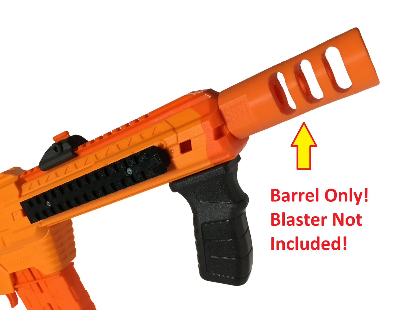 SSWI "GOTCHA" Tactical Barrel Mod for Adventure Force Nexus Pro & More - Darts