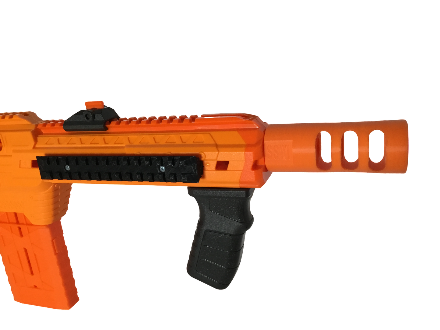 SSWI "GOTCHA" Tactical Barrel Mod for Adventure Force Nexus Pro & More - Darts