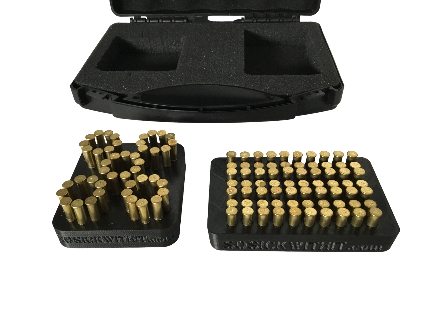 SSWI 22lr 9 Shot Revolver Loading Tray, Storage Tray and Carrying Case Kit