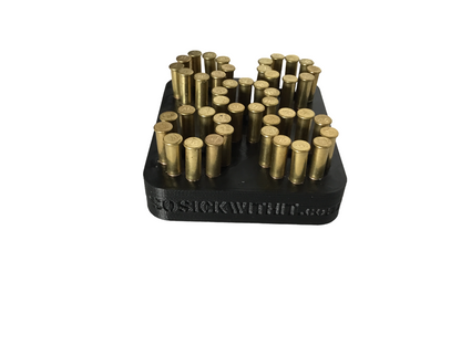SSWI 22lr 9 Shot Revolver Loading Tray, Storage Tray and Carrying Case Kit