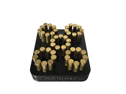SSWI 22lr 9 Shot Revolver Loading Tray, Storage Tray and Carrying Case Kit
