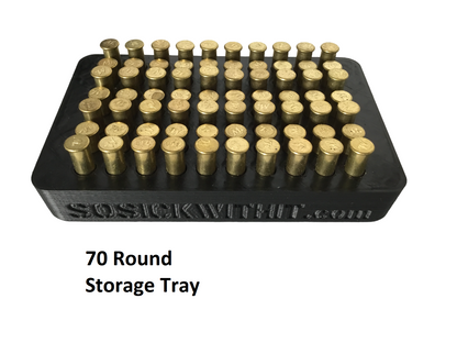 SSWI 22lr 8 Shot Revolver Loading Tray, Storage Tray and Carrying Case Kit
