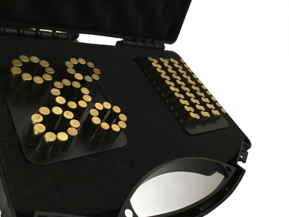 SSWI 22lr 9 Shot Revolver Loading Tray, Storage Tray and Carrying Case Kit