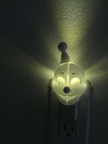 Five Nights AUTO LED Plug in Night Light Lamp - Scary, Spooky, Horror, 5 Nights