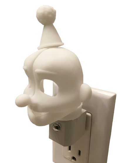 Five Nights AUTO LED Plug in Night Light Lamp - Scary, Spooky, Horror, 5 Nights