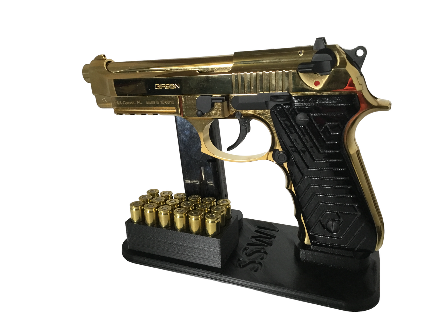 SSWI Full Size 9mm GEO Grips for Beretta 92, 96, M9, Girsan - Any Color - 9 mm