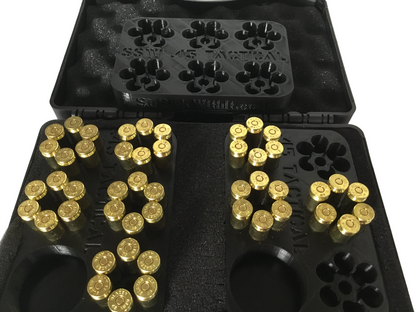 SSWI 45 6 Shot Revolver Loading Tray, Speed Loader Slot and Carrying Case Kit