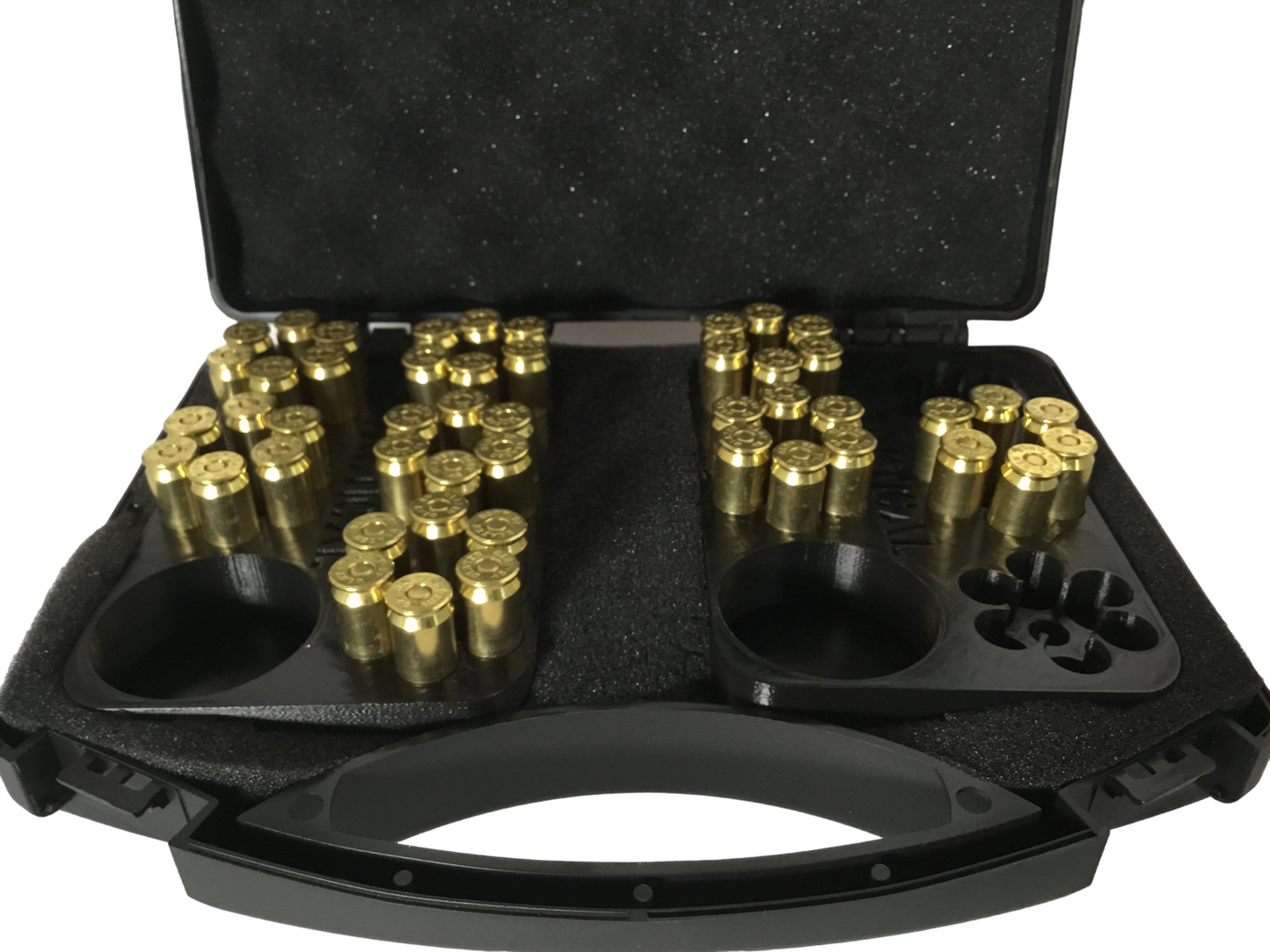 SSWI 45 6 Shot Revolver Loading Tray, Speed Loader Slot and Carrying Case Kit