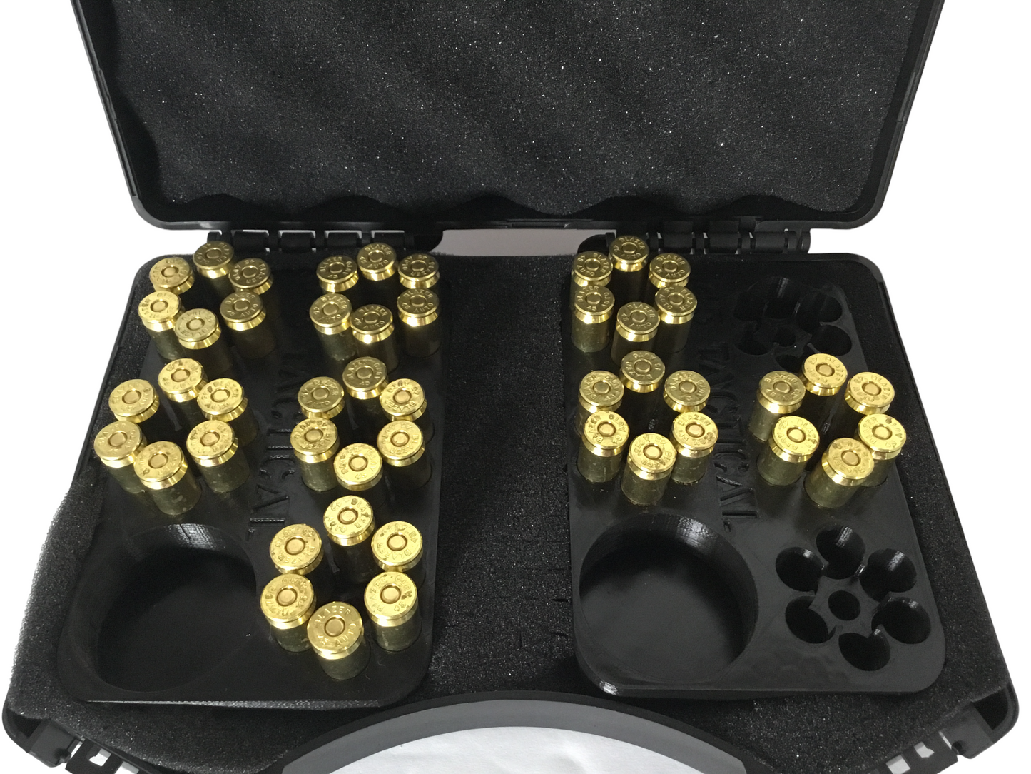 SSWI 45 6 Shot Revolver Loading Tray, Speed Loader Slot and Carrying Case Kit