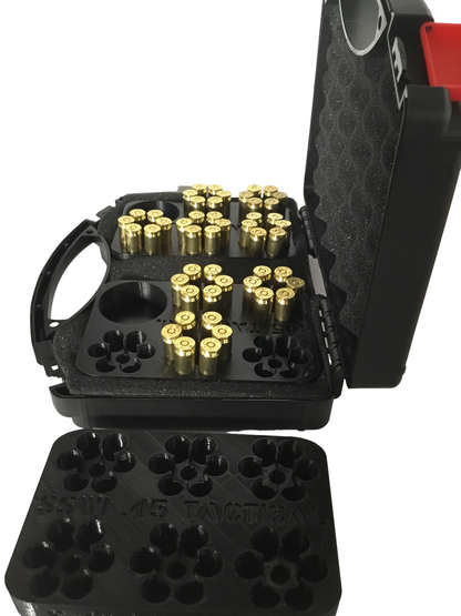 SSWI 45 6 Shot Revolver Loading Tray, Speed Loader Slot and Carrying Case Kit