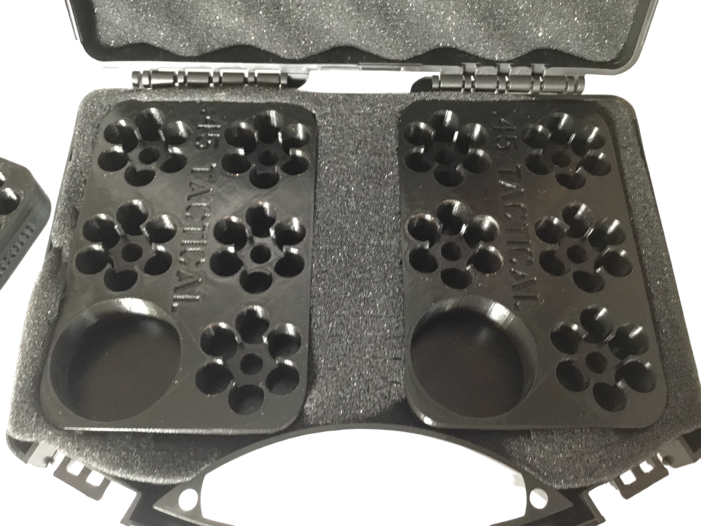 SSWI 45 6 Shot Revolver Loading Tray, Speed Loader Slot and Carrying Case Kit