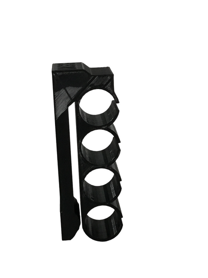 4 Shell Tactical Shotgun 16 Gauge Shell Ammo Holder with Vest / Belt Clip 16 Ga.
