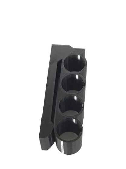 4 Shell Tactical Shotgun 16 Gauge Shell Ammo Holder with Vest / Belt Clip 16 Ga.