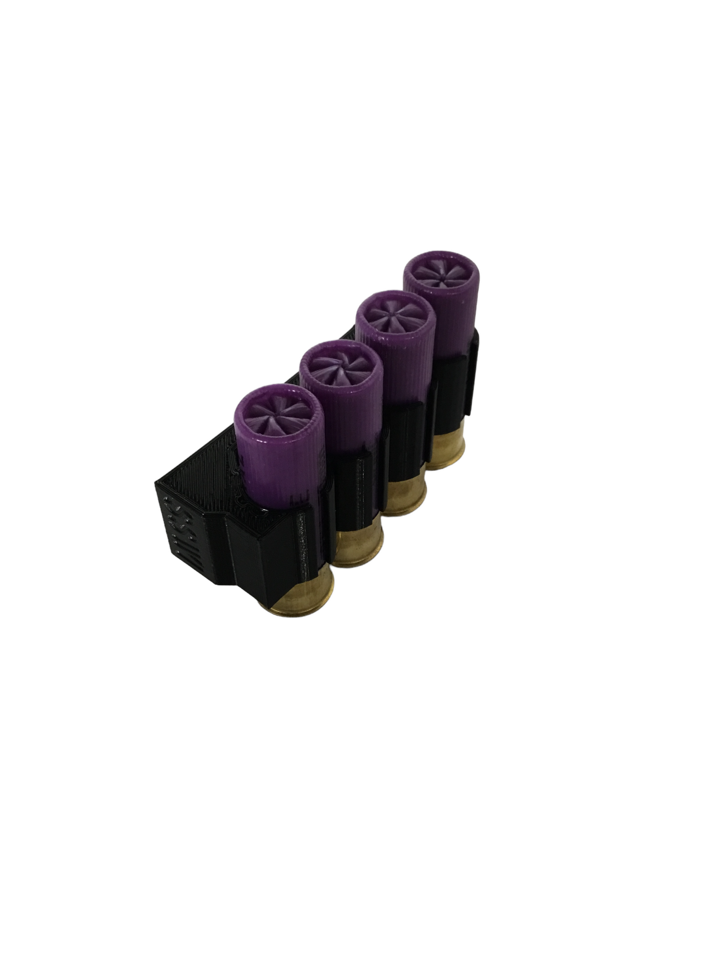4 Shell Tactical Shotgun 16 Gauge Shell Ammo Holder with Vest / Belt Clip 16 Ga.