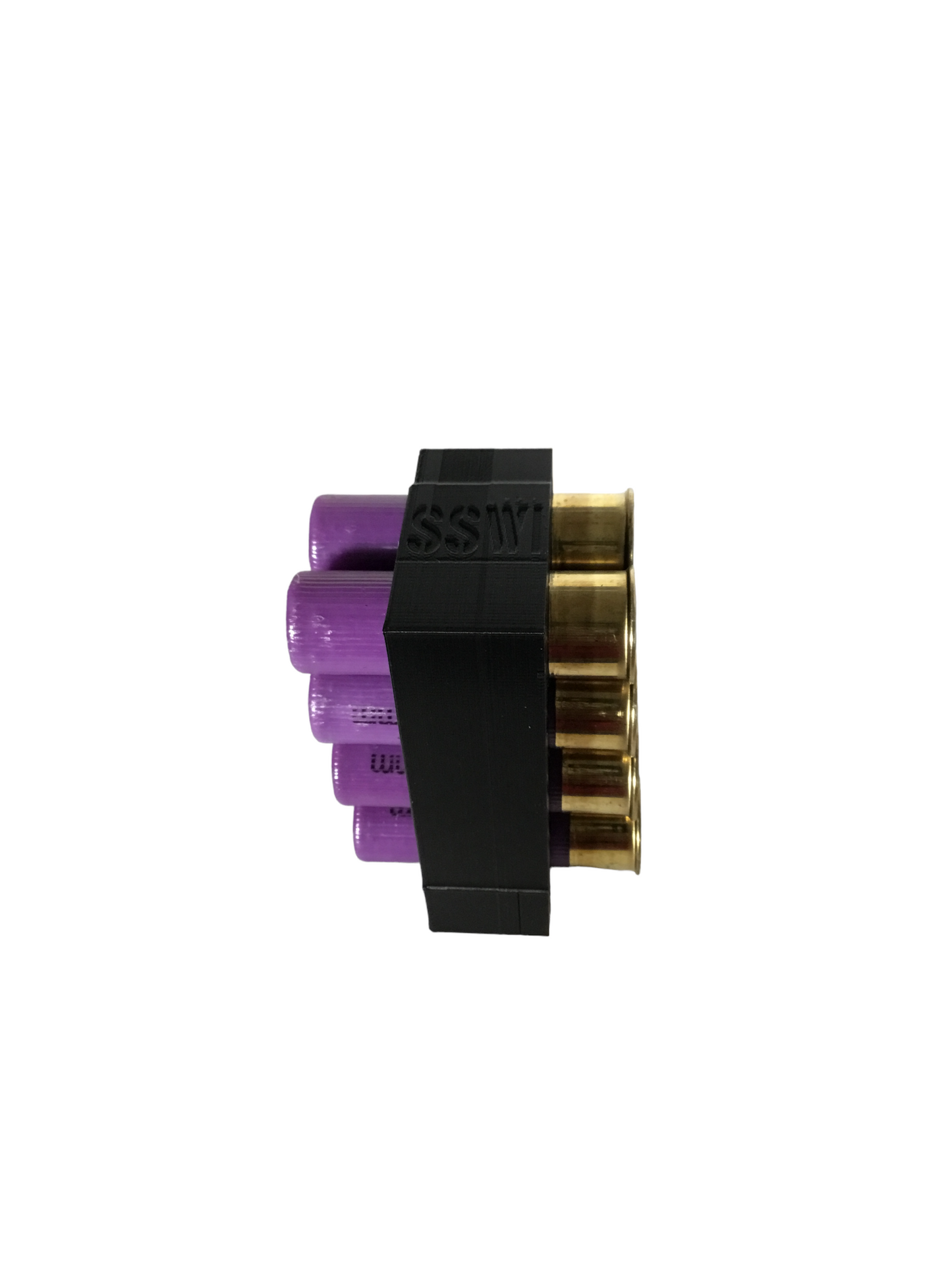 8 Shell Tactical Shotgun 16 Gauge Shell Ammo Holder with Vest / Belt Clip 16 Ga.