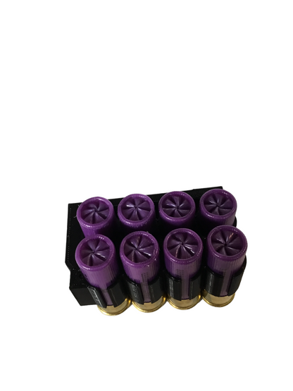 8 Shell Tactical Shotgun 16 Gauge Shell Ammo Holder with Vest / Belt Clip 16 Ga.