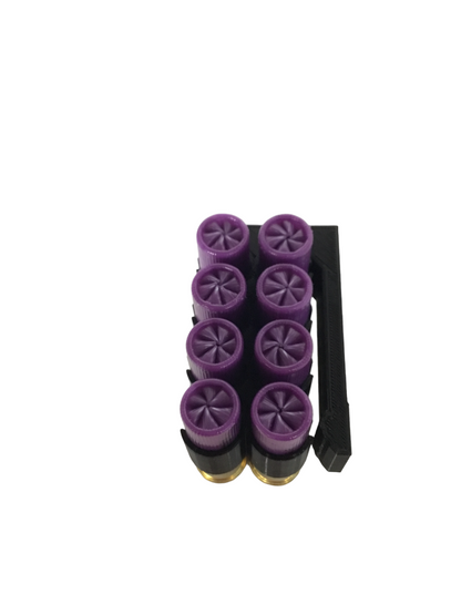 8 Shell Tactical Shotgun 16 Gauge Shell Ammo Holder with Vest / Belt Clip 16 Ga.