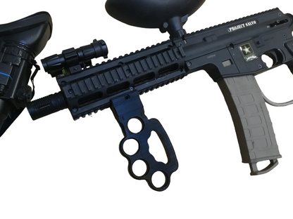 SSWI Custom Tactical Fore Grip for Paintball Gun, Airsoft or Dart Gun Blasters