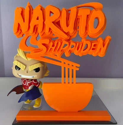 Naruto Display Sign Stand