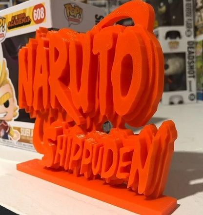 Naruto Display Sign Stand