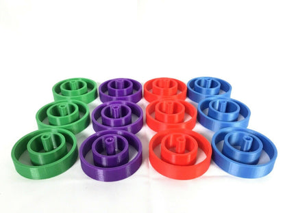 Otrio Game Missing Replacement Pieces Parts Tic Tac Toe Tokens All Selections