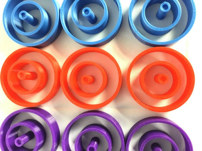 Otrio Game Missing Replacement Pieces Parts Tic Tac Toe Tokens All Selections