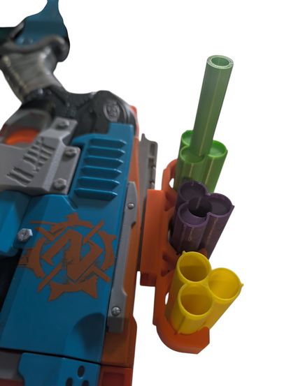 SSWI 3 Shell Rail MOD Attachment for Zombie Sledge Fire SledgeFire - Any Color