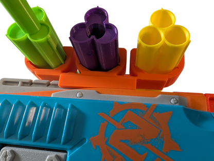 SSWI 3 Shell Rail MOD Attachment for Zombie Sledge Fire SledgeFire - Any Color