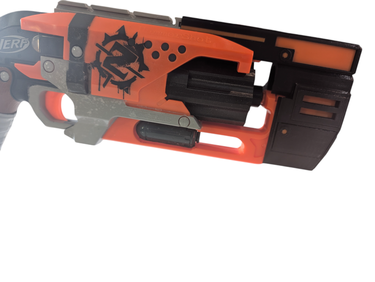 SSWI 2 Color Custom Tactical HALO Barrel Easy Mod For HammerShot - Hammer Shot