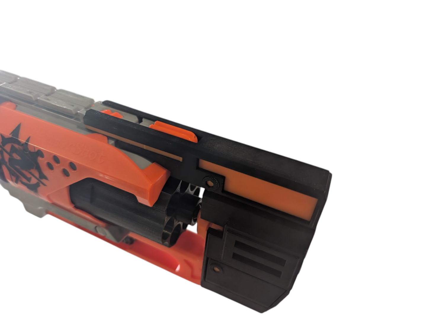 SSWI 2 Color Custom Tactical HALO Barrel Easy Mod For HammerShot - Hammer Shot