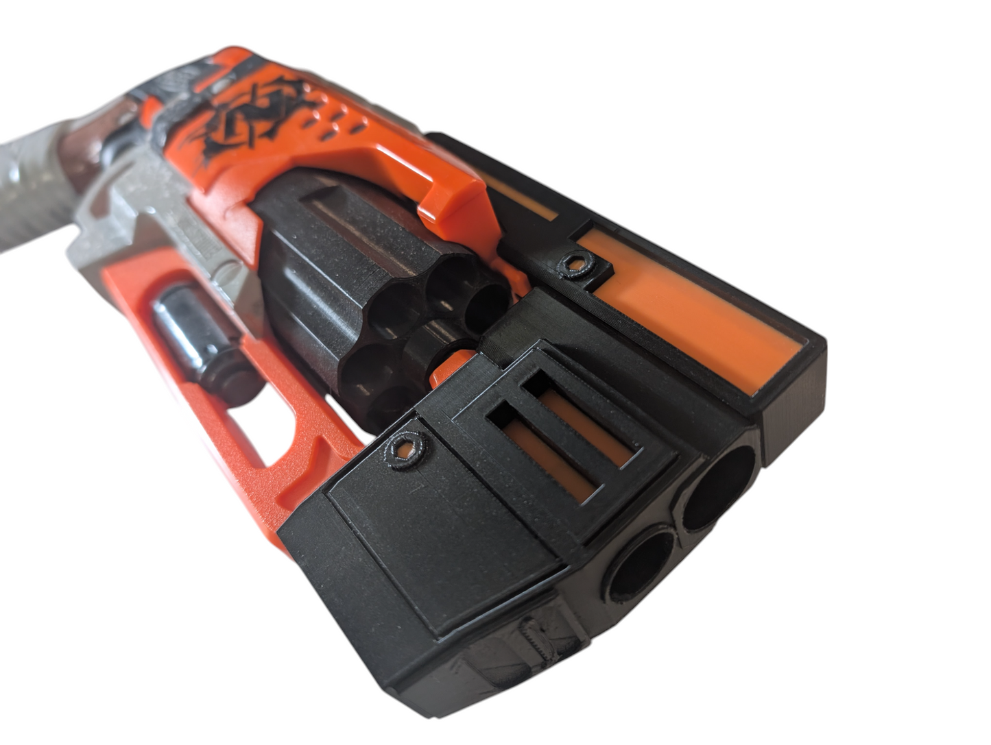 SSWI 2 Color Custom Tactical HALO Barrel Easy Mod For HammerShot - Hammer Shot