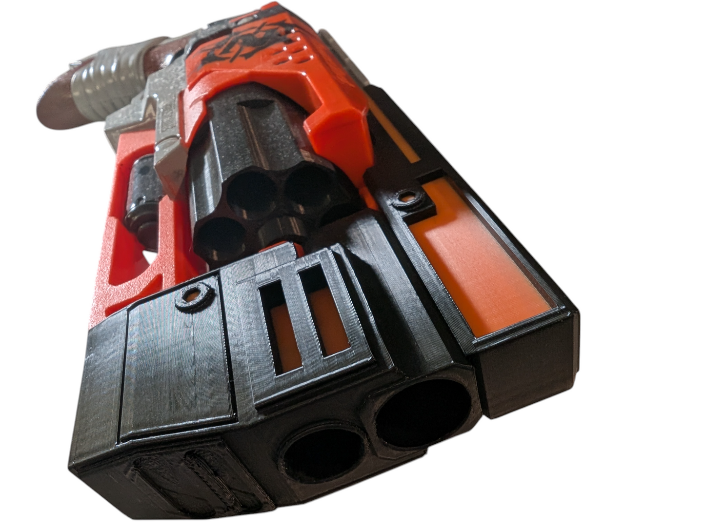 SSWI 2 Color Custom Tactical HALO Barrel Easy Mod For HammerShot - Hammer Shot