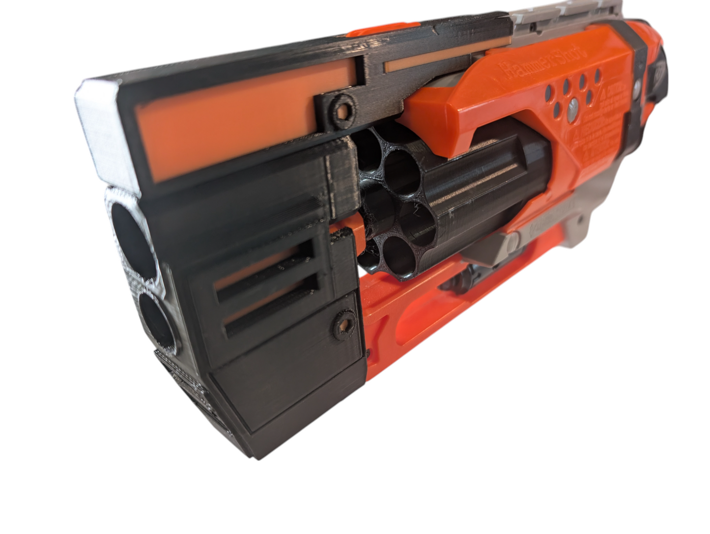 SSWI 2 Color Custom Tactical HALO Barrel Easy Mod For HammerShot - Hammer Shot