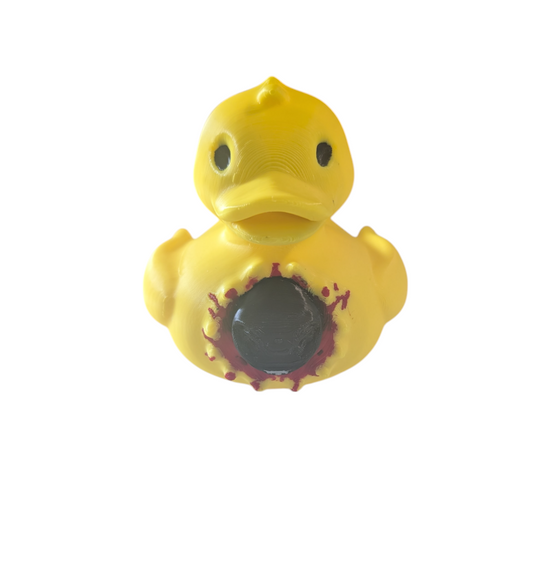Alien Bust SSWI Duck – Custom Sci-Fi Collectible Figurine Movie Themed 3.3"