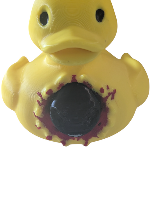 Alien Bust SSWI Duck – Custom Sci-Fi Collectible Figurine Movie Themed 3.3"