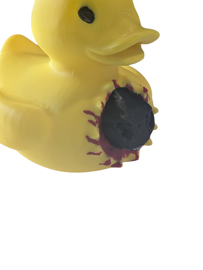 Alien Bust SSWI Duck – Custom Sci-Fi Collectible Figurine Movie Themed 3.3"