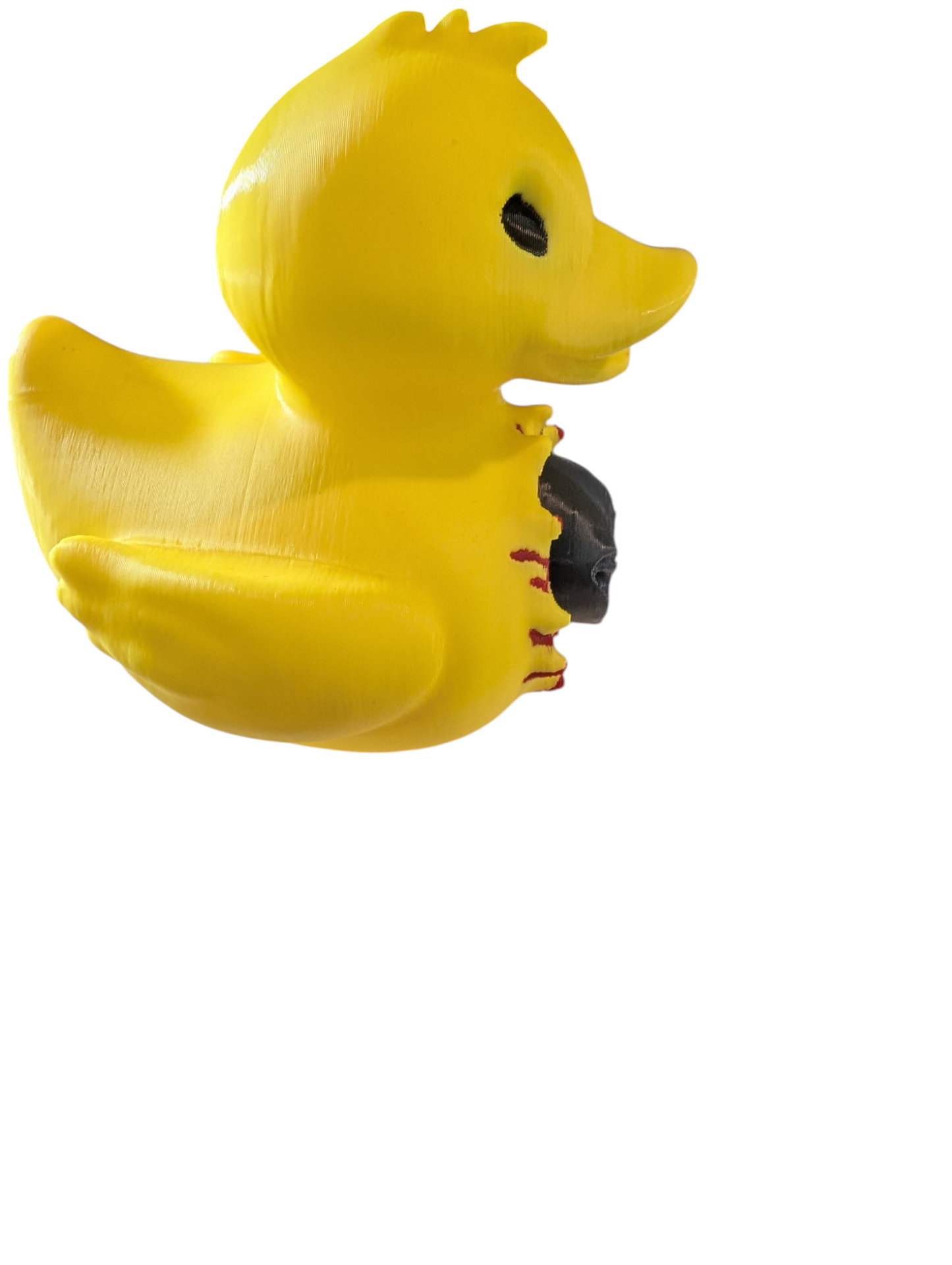 Alien Bust SSWI Duck – Custom Sci-Fi Collectible Figurine Movie Themed 3.3"