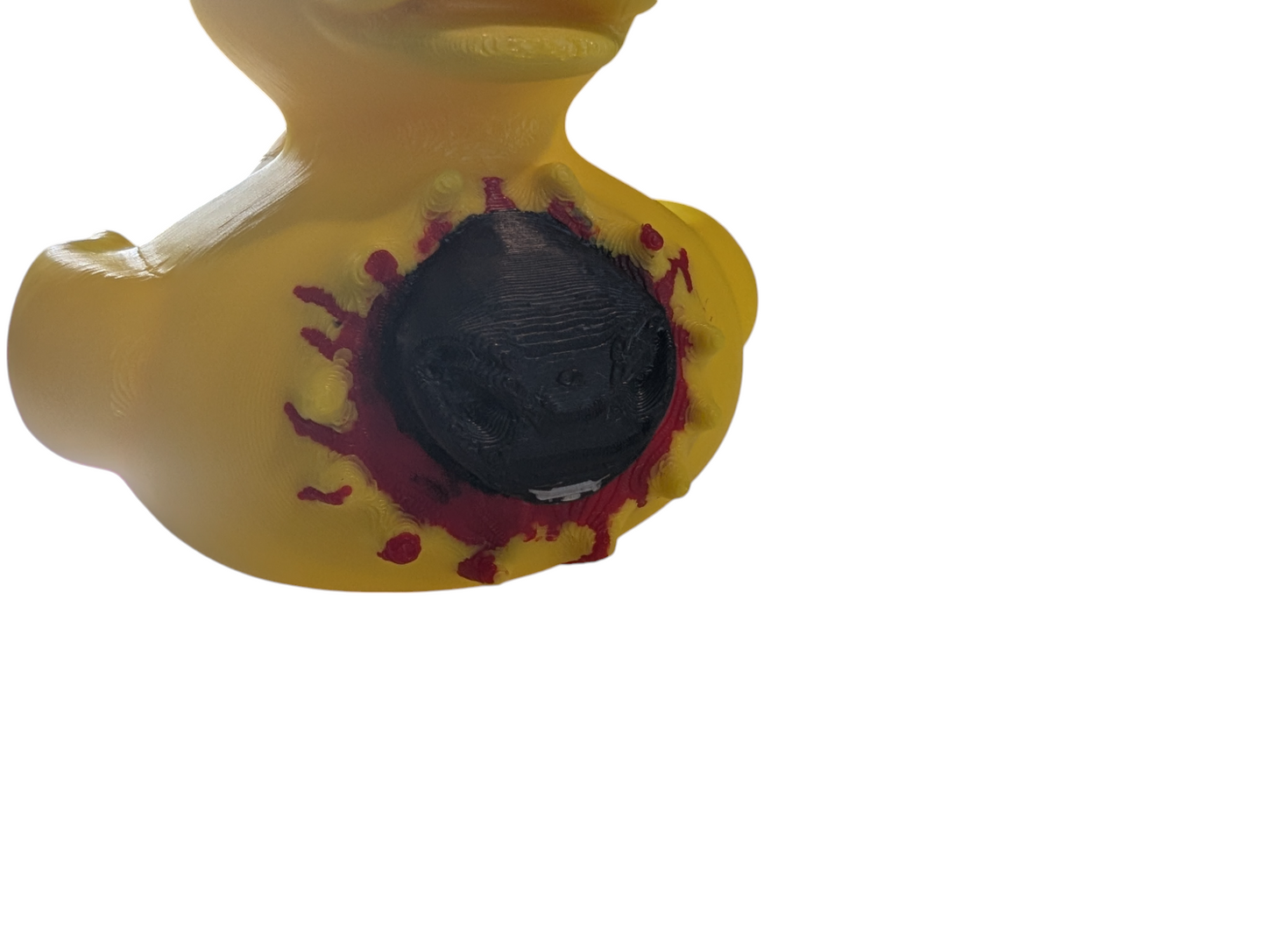 Alien Bust SSWI Duck – Custom Sci-Fi Collectible Figurine Movie Themed 3.3"