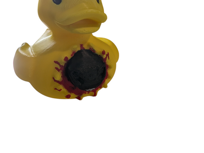 Alien Bust SSWI Duck – Custom Sci-Fi Collectible Figurine Movie Themed 3.3"