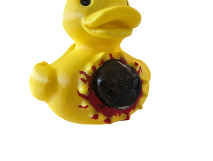 Alien Bust SSWI Duck – Custom Sci-Fi Collectible Figurine Movie Themed 3.3"
