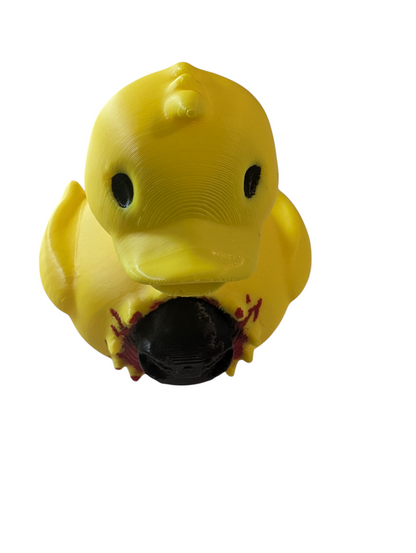 Alien Bust SSWI Duck – Custom Sci-Fi Collectible Figurine Movie Themed 3.3"