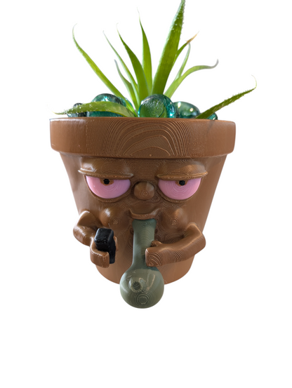 SSWI Pot Smoking Pot 420 Planter The Most ELEVATED Planter for Succulents & More