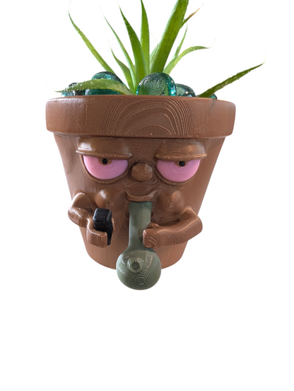 SSWI Pot Smoking Pot 420 Planter The Most ELEVATED Planter for Succulents & More