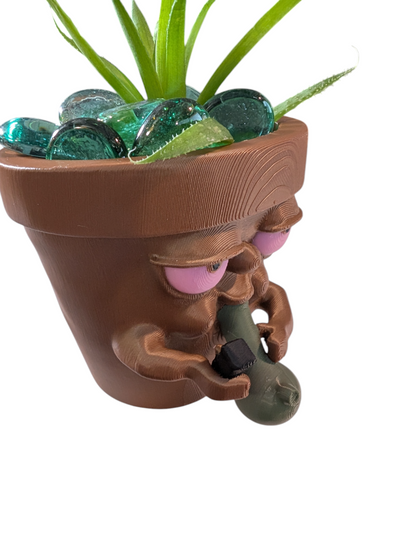SSWI Pot Smoking Pot 420 Planter The Most ELEVATED Planter for Succulents & More