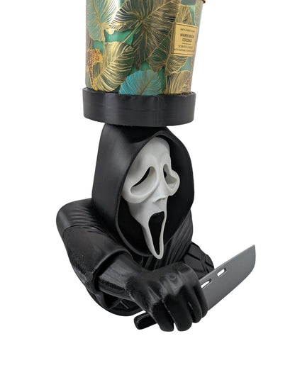 Ghostface Scream 3 Wick Candle Holder Horror Movie Decor Stand 9" Display