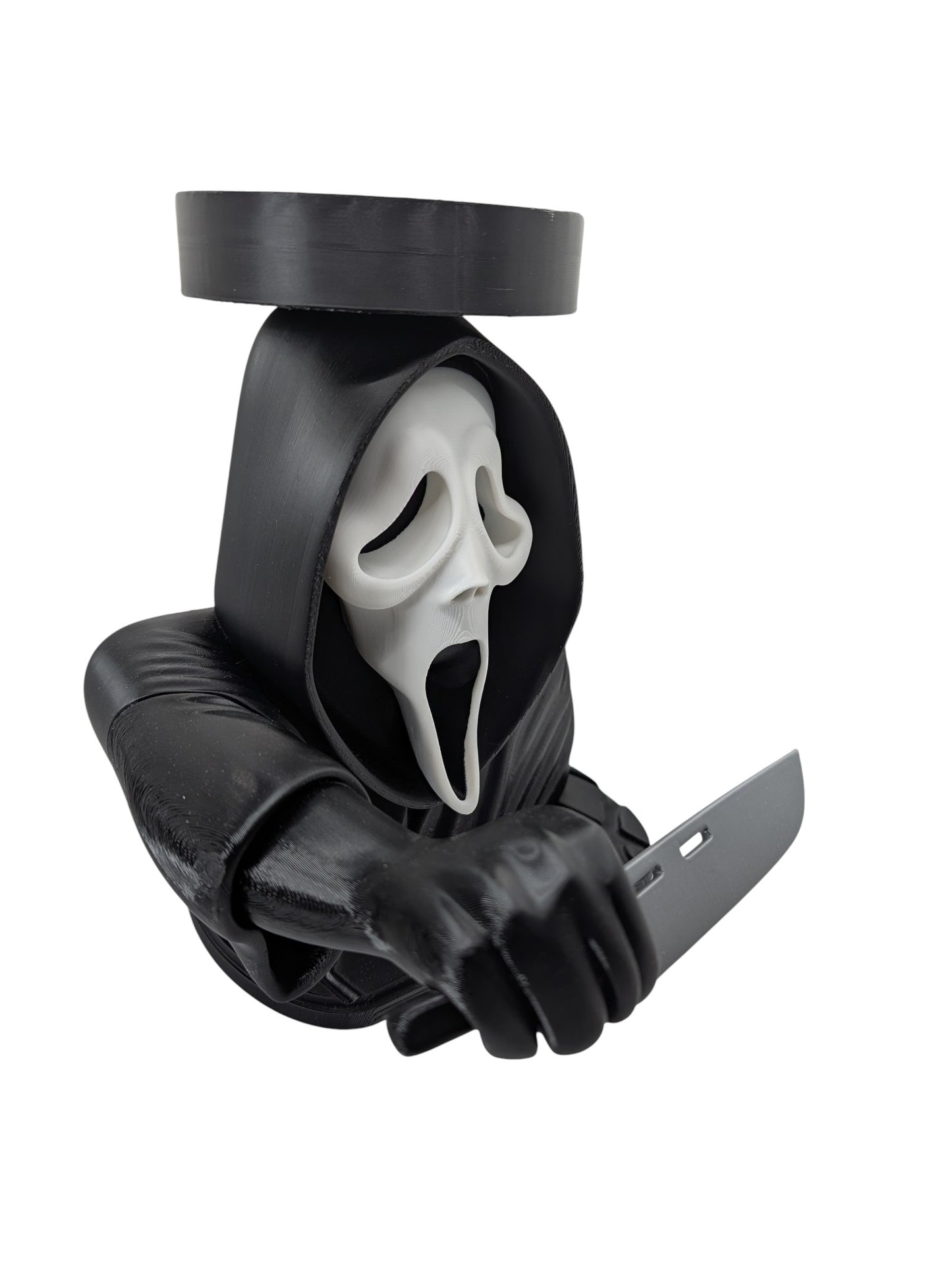 Ghostface Scream 3 Wick Candle Holder Horror Movie Decor Stand 9" Display