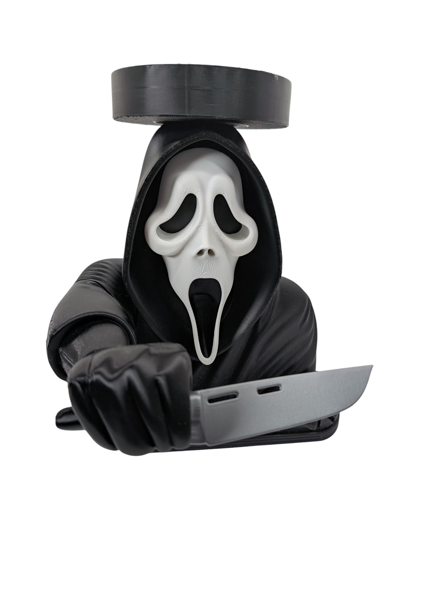 Ghostface Scream 3 Wick Candle Holder Horror Movie Decor Stand 9" Display