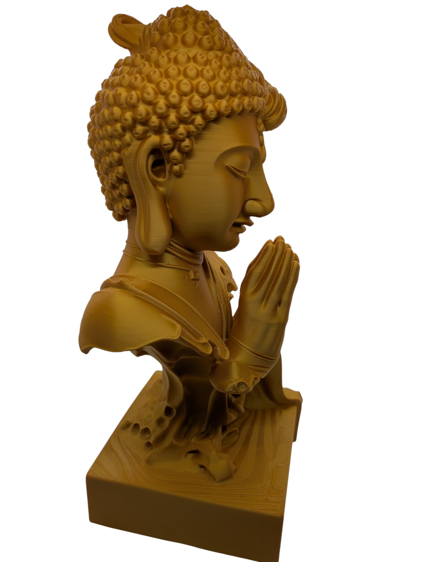 The Quiet Divide 12" Display Bust Modern Art Sculpture Unique Decor