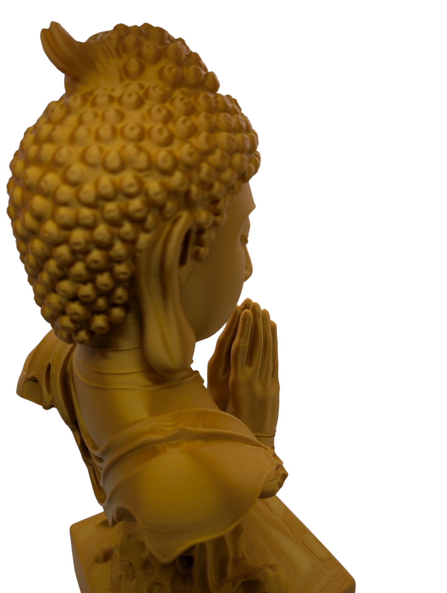 The Quiet Divide 12" Display Bust Modern Art Sculpture Unique Decor
