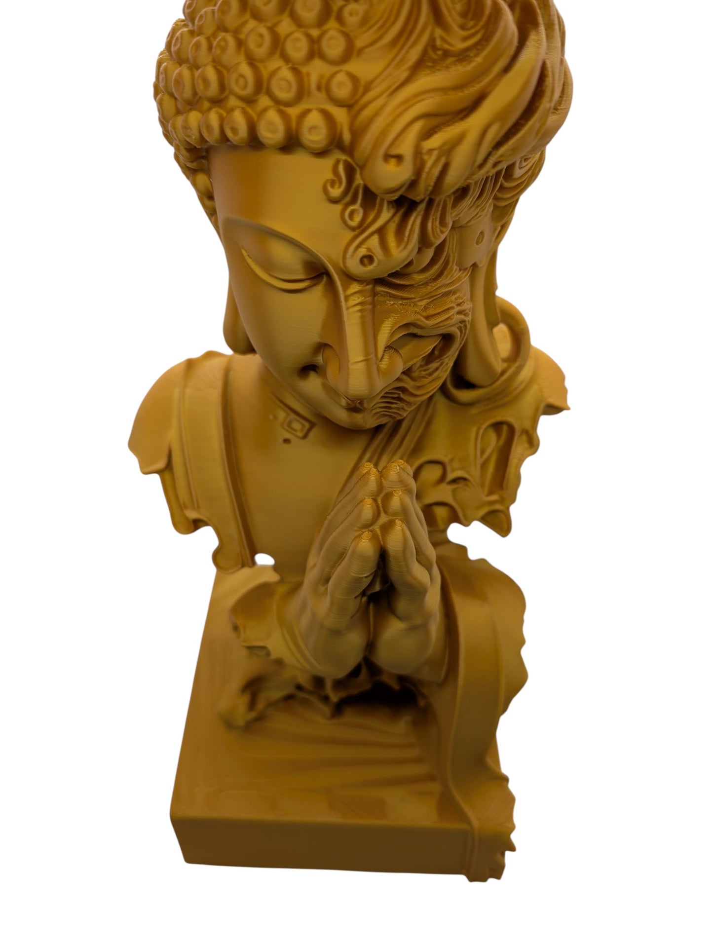 The Quiet Divide 12" Display Bust Modern Art Sculpture Unique Decor